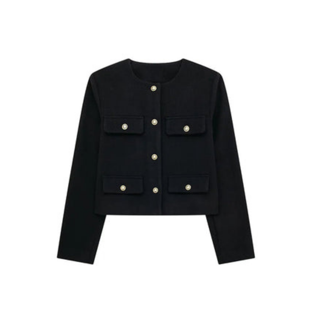 Elise™ | Elise Damenjacke - Zeitlose Tweed Look