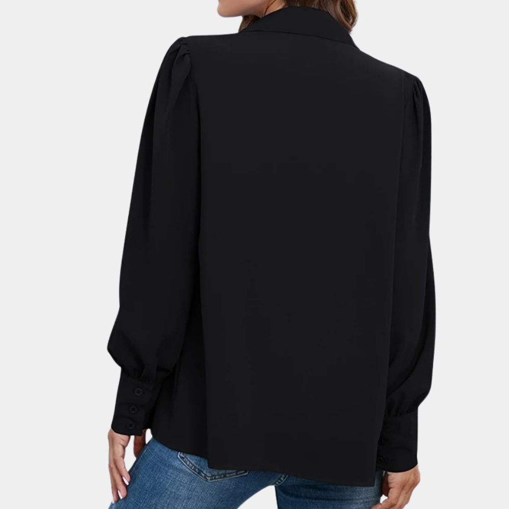 Ava™ | Bluse mit Ballonärmeln