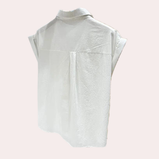 Wilhelmina™ | Ärmellose Bluse