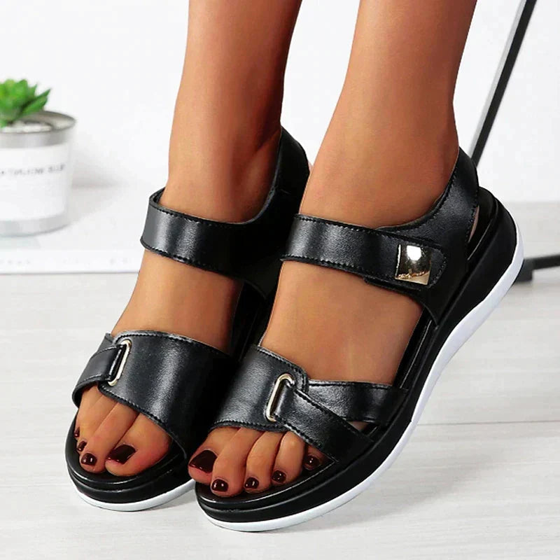 Zoe | Damensandalen mit orthopädischer Unterstützung und mit atmungsaktivem Design