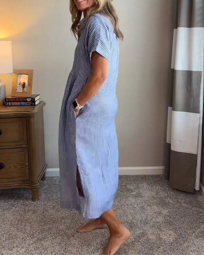 Anorea™ | Gestreiftes Kleid