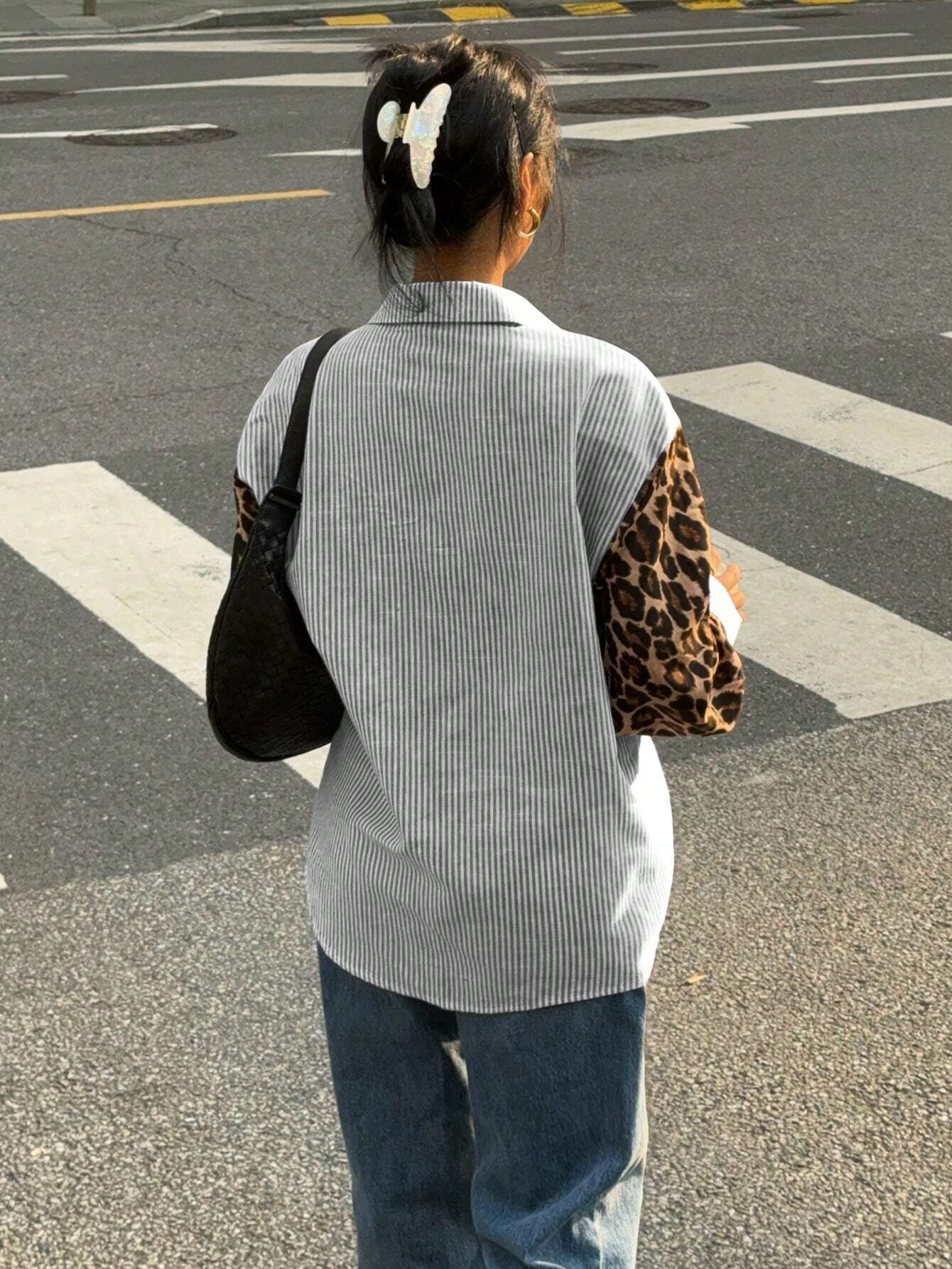 Lenora™ | Bluse mit Leeuwdetails – Opvallend, Casual & Streetstyle-klaar