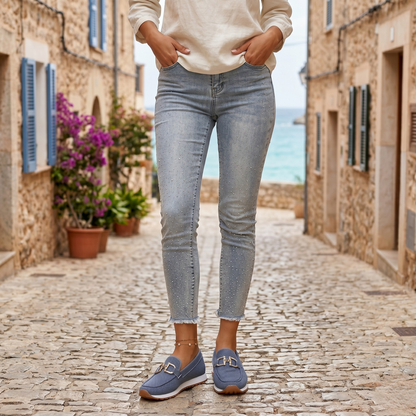Susana | Damenloafer mit orthopädischer Unterstützung und mit atmungsaktivem Design