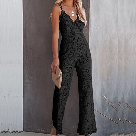 Agnes™ | Jumpsuit mit Spitze