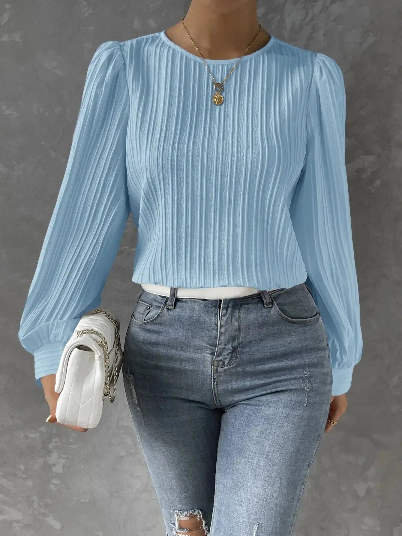 Emma™ | Zeitlose Elegante Bluse