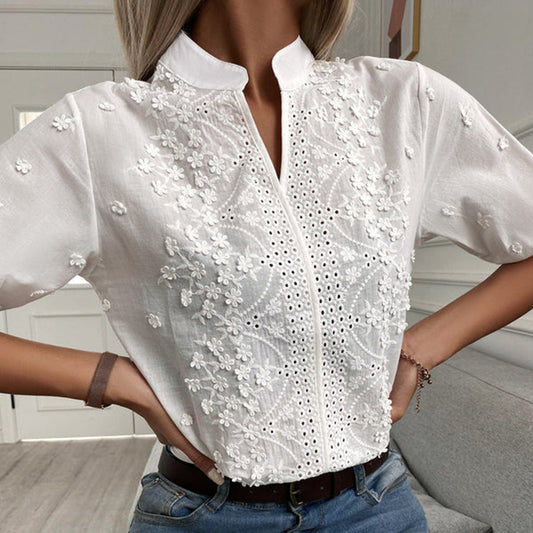 Charlotte™ | Bluse mit Spitze