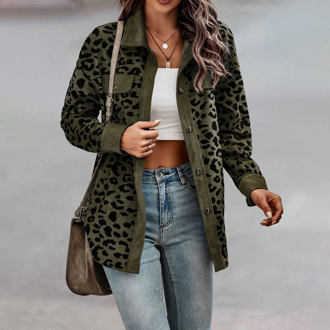 Alice™ | Jacke mit Leopardenprint