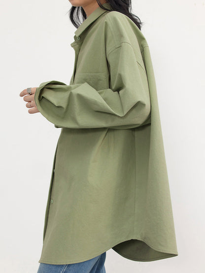 Nerina™ | Oversized Bluse In Altrosa