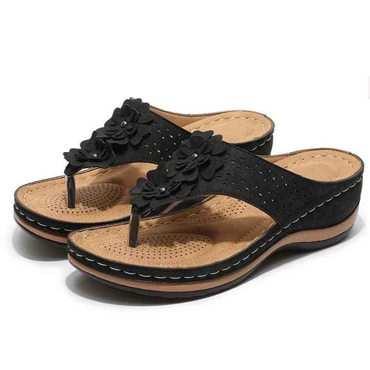 Blair | Damensandalen in Lederoptik