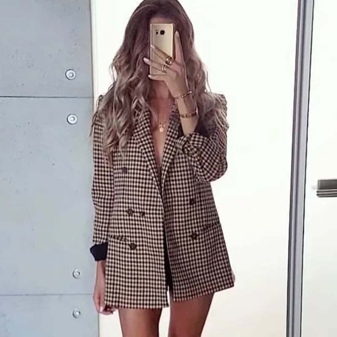 Chloe™ | Karierter Blazer