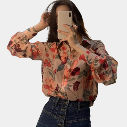 Eleanor™ | Chiffonbluse
