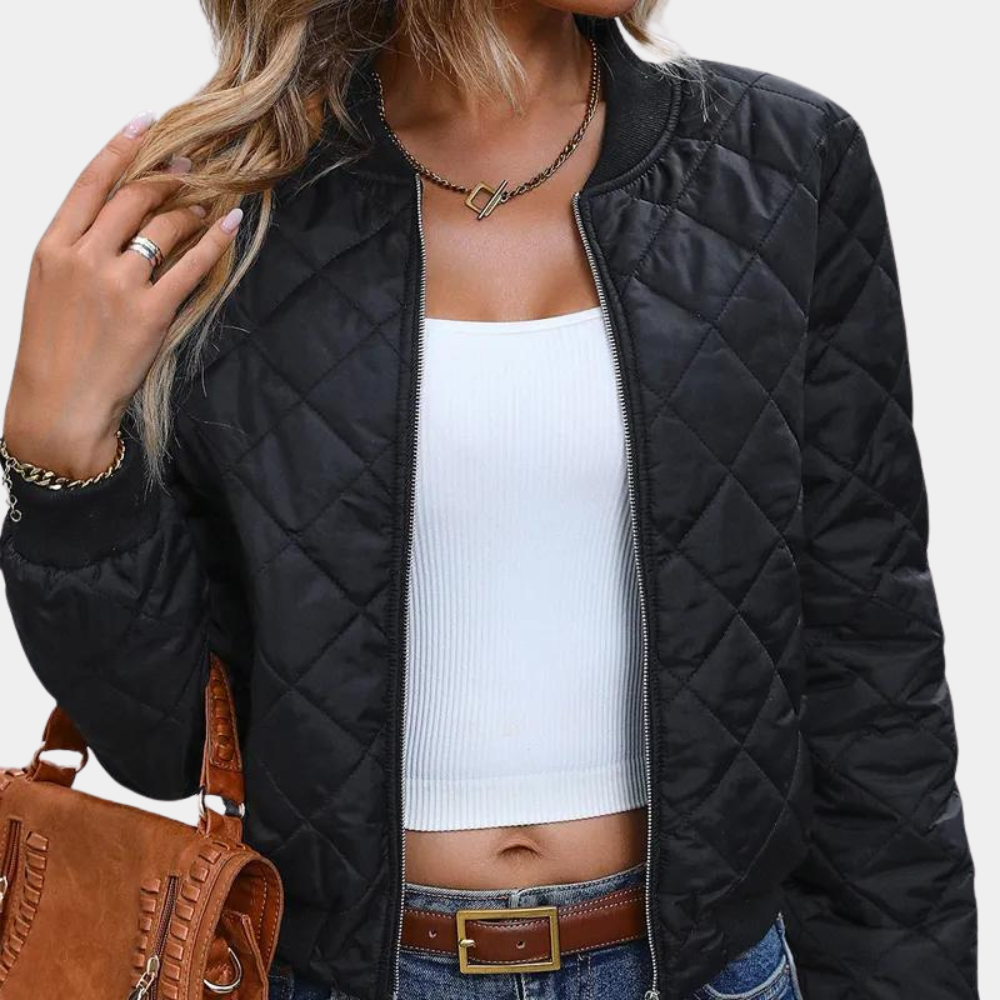 Bria™ | Stilvolle Sommer-Bomberjacke für Damen