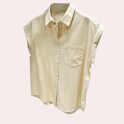 Wilhelmina™ | Ärmellose Bluse