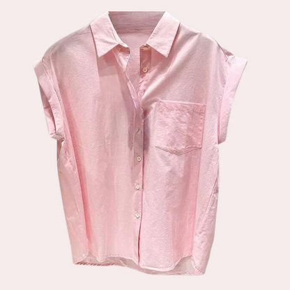 Wilhelmina™ | Ärmellose Bluse