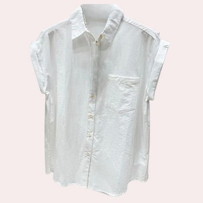 Wilhelmina™ | Ärmellose Bluse