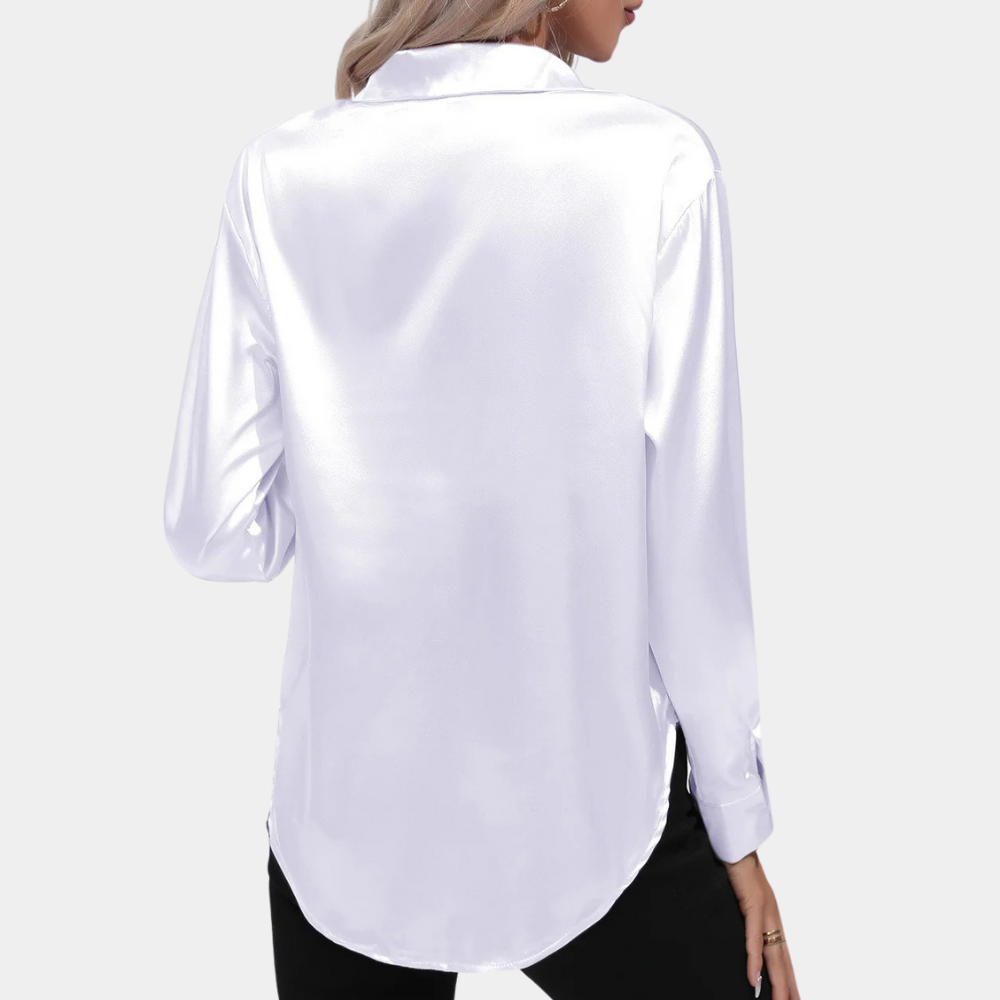 Jennifer™ | Satinbluse