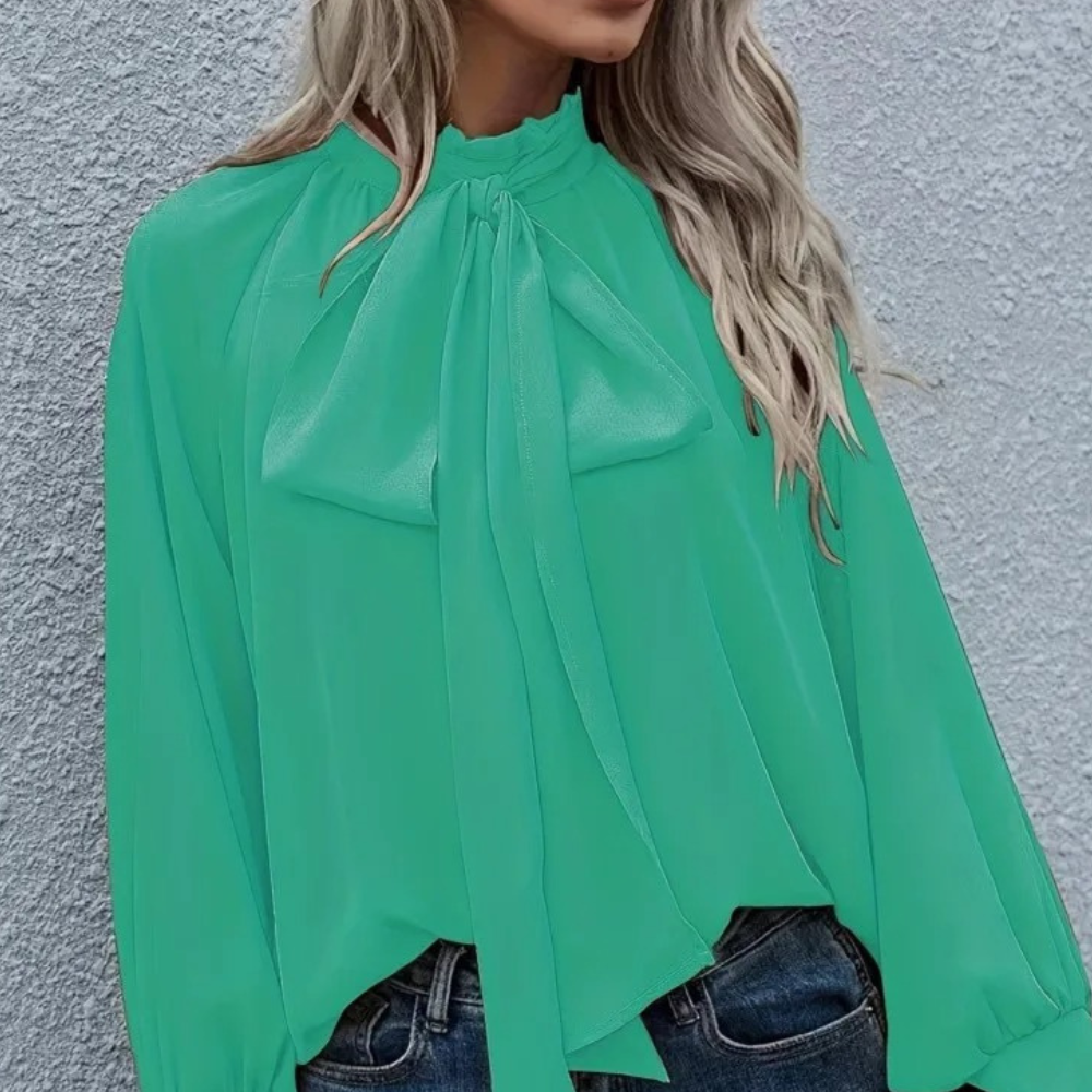Tamsin™ | Elegante Bluse mit Schleife