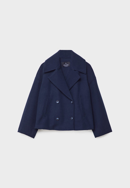 Elara™ | Chice kurze Jacke mit doppelreihiger Knopfleiste