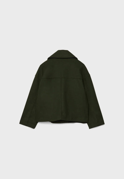 Elara™ | Chice kurze Jacke mit doppelreihiger Knopfleiste