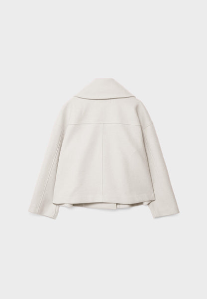 Elara™ | Chice kurze Jacke mit doppelreihiger Knopfleiste