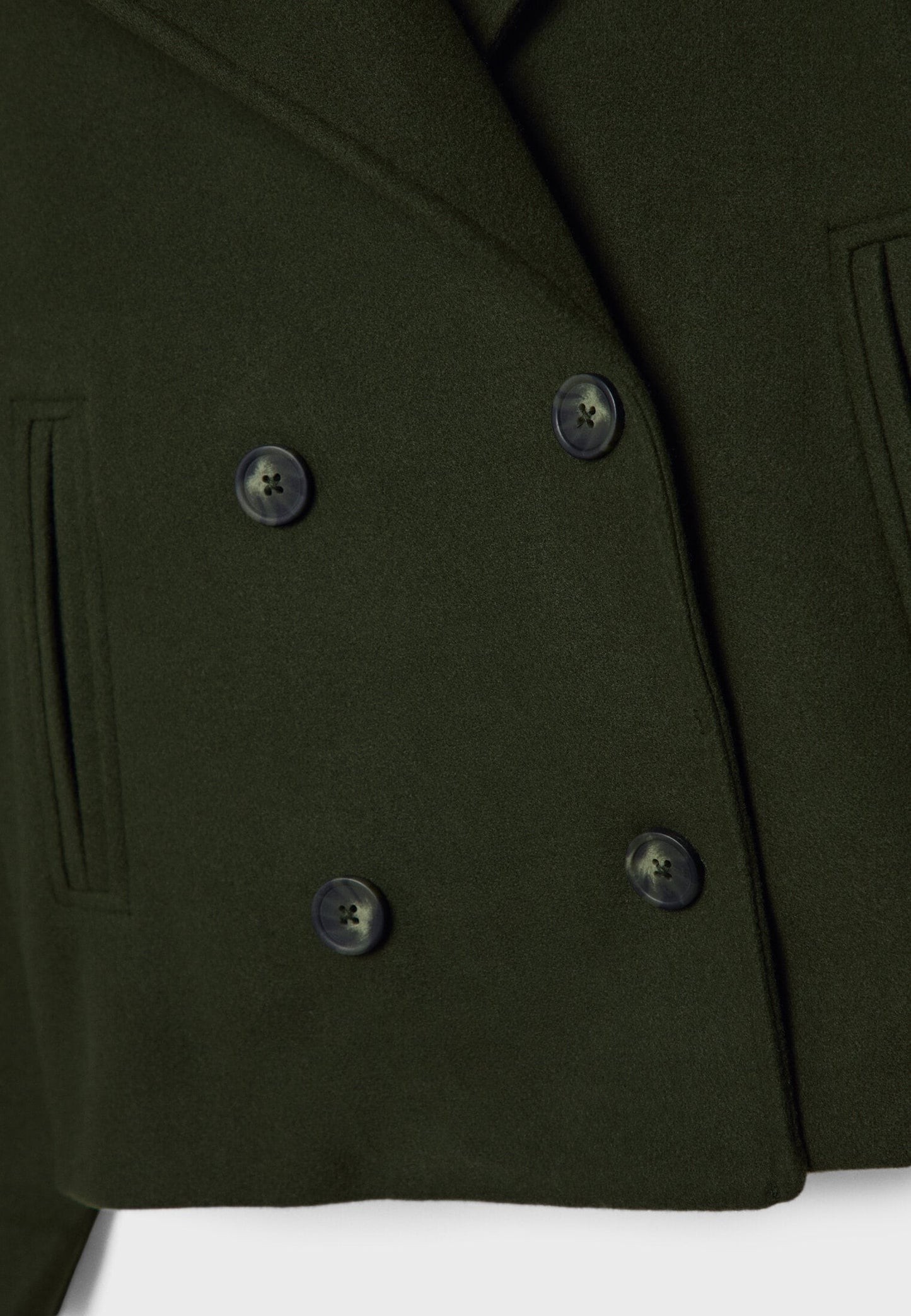 Elara™ | Chice kurze Jacke mit doppelreihiger Knopfleiste