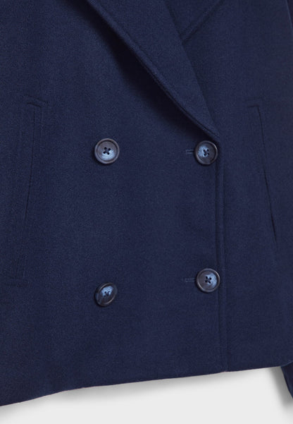 Elara™ | Chice kurze Jacke mit doppelreihiger Knopfleiste