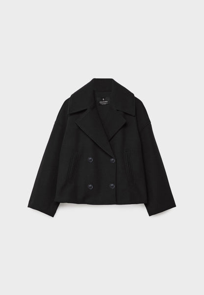 Elara™ | Chice kurze Jacke mit doppelreihiger Knopfleiste