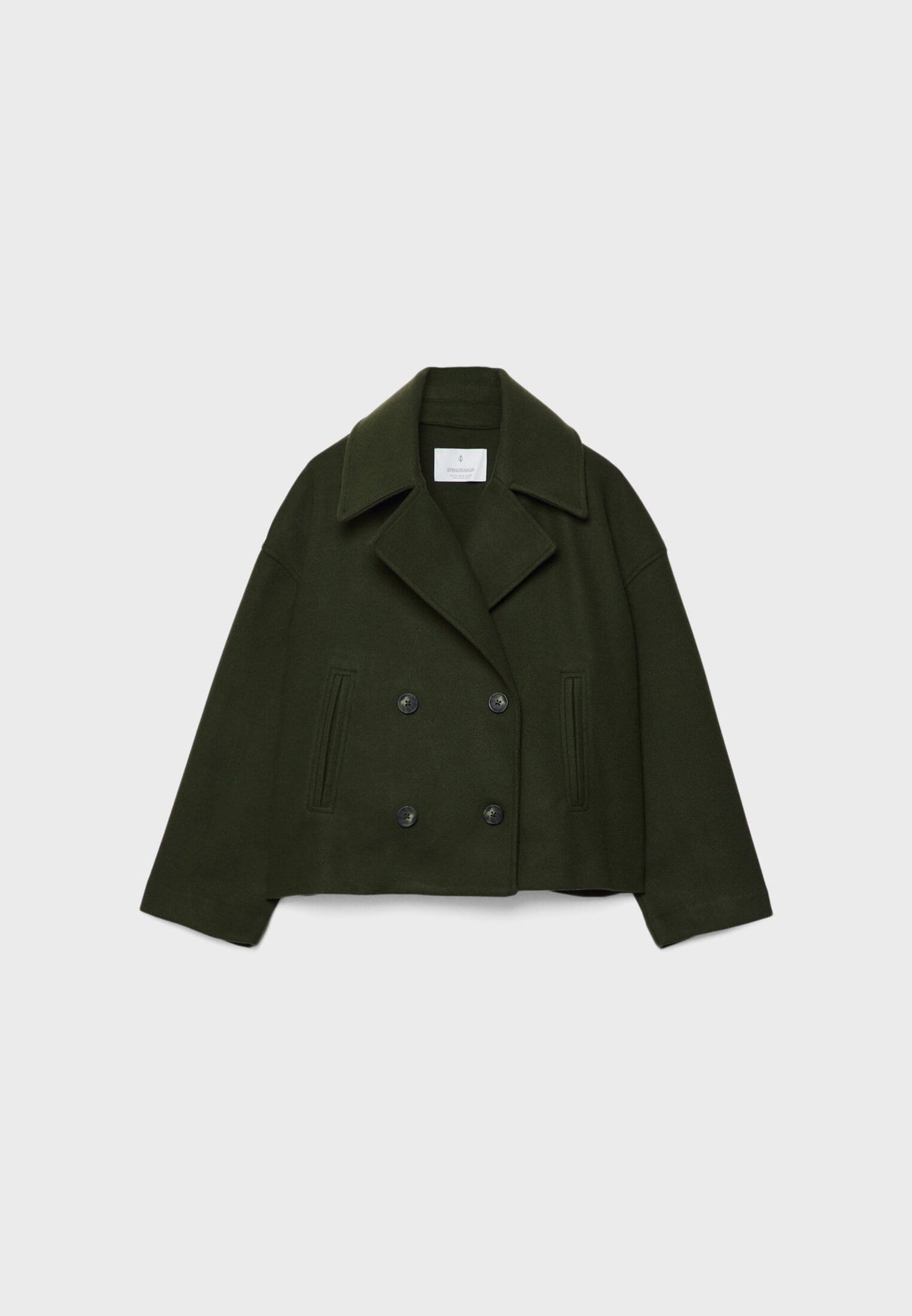 Elara™ | Chice kurze Jacke mit doppelreihiger Knopfleiste