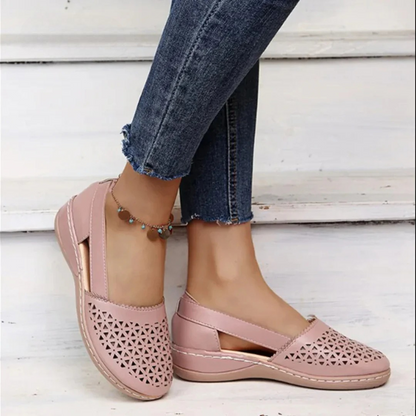 Linda | Damensandalen mit orthopädischer Unterstützung und mit atmungsaktivem Design