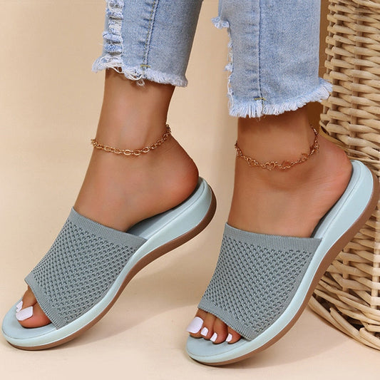 Mary | Damensandalen mit orthopädischer Unterstützung und mit atmungsaktivem Design