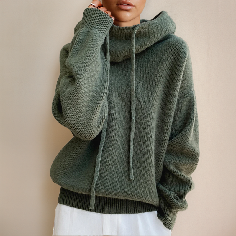 Jolie™ | Weicher Strick-Hoodie