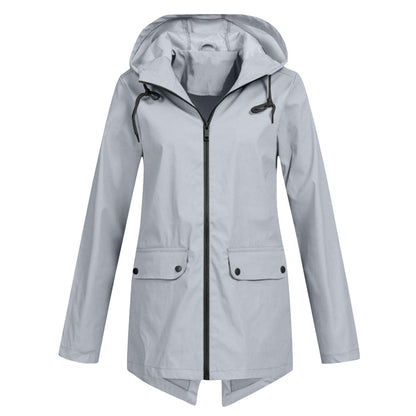 Nordline™ | Wasserdichte Regenjacke mit Kapuze