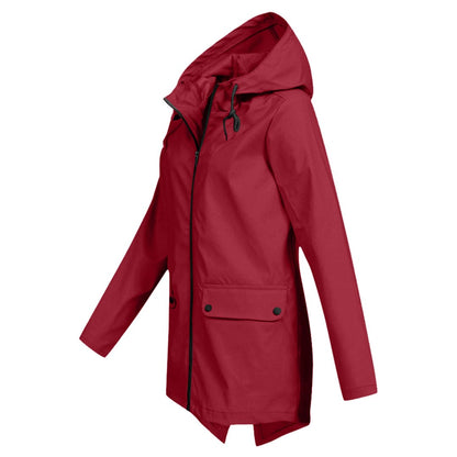 Nordline™ | Wasserdichte Regenjacke mit Kapuze