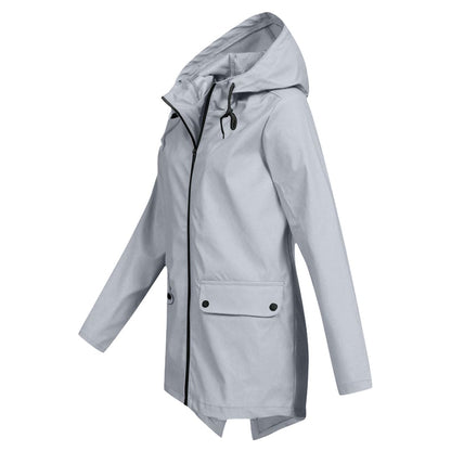 Nordline™ | Wasserdichte Regenjacke mit Kapuze