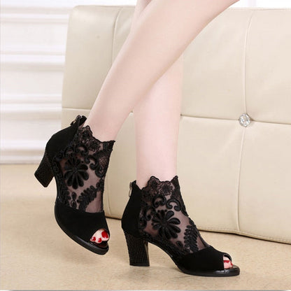 Katie™ | Absatzsandalen aus Mesh
