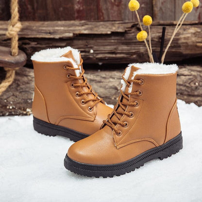 Furélle™ | Gefütterte Lederstiefel