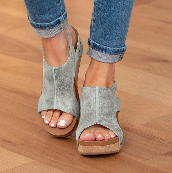 Madeline | Damensandalen mit orthopädischer Unterstützung und mit atmungsaktivem Design