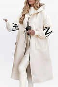 Noor™ | Wetterfeste lange Damenjacke mit Kapuze