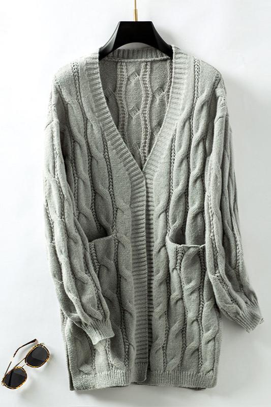 Kabelgebreide™ | Cardigan | Acryl | Warm und Elegant