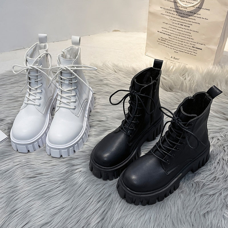 Jetelle™ | Leder-Ankle-Boots
