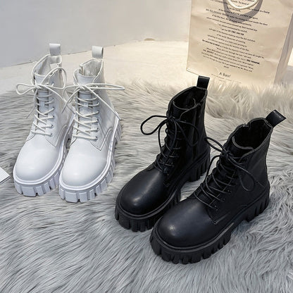 Jetelle™ | Leder-Ankle-Boots