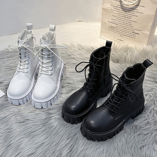 Jetelle™ | Leder-Ankle-Boots