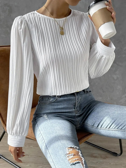 Emma™ | Zeitlose Elegante Bluse