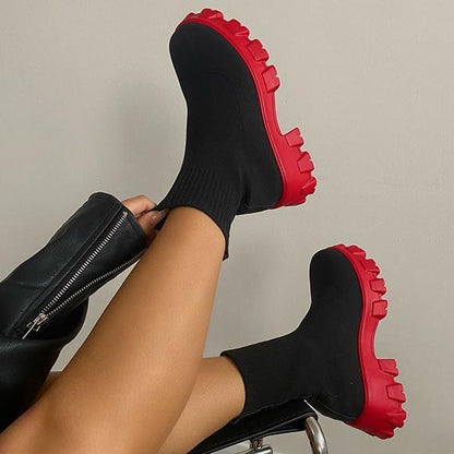 Isavie™ | Schmale Sock Boots