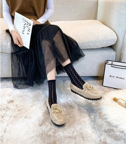 Crystalline™ | Gefütterte Winter-Loafer