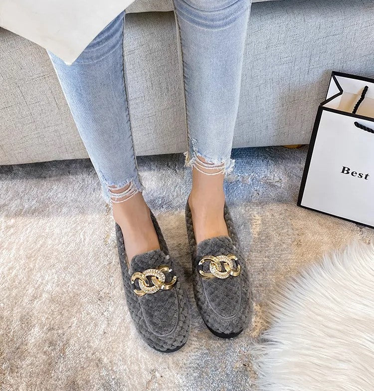 Crystalline™ | Gefütterte Winter-Loafer