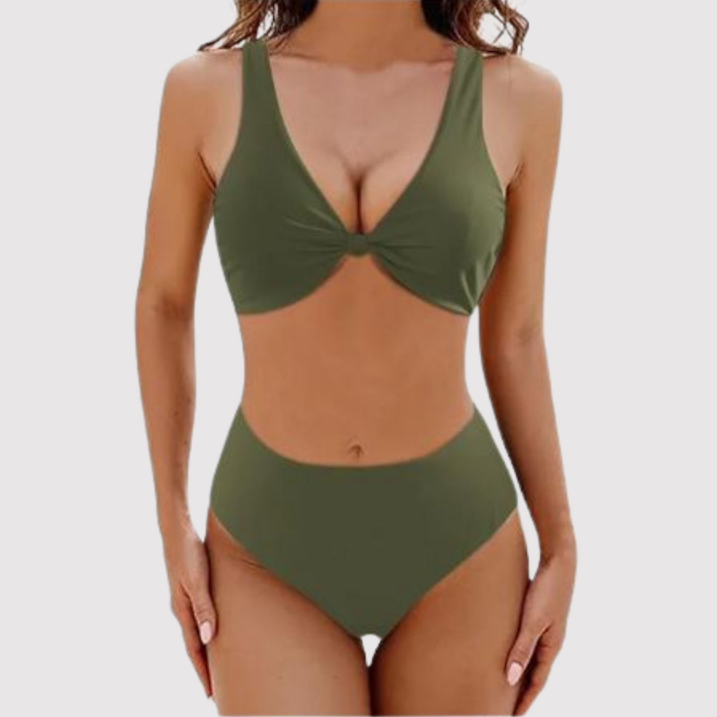 Harrieta™ | Badeanzug mit tiefem V-Ausschnitt