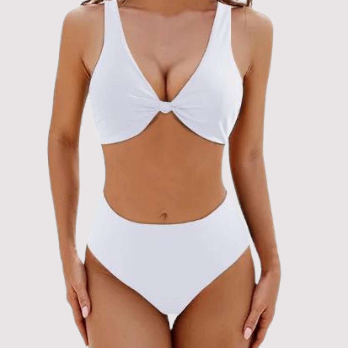 Harrieta™ | Badeanzug mit tiefem V-Ausschnitt
