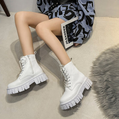 Jetelle™ | Leder-Ankle-Boots
