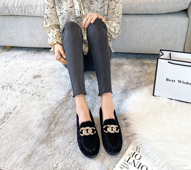 Crystalline™ | Gefütterte Winter-Loafer